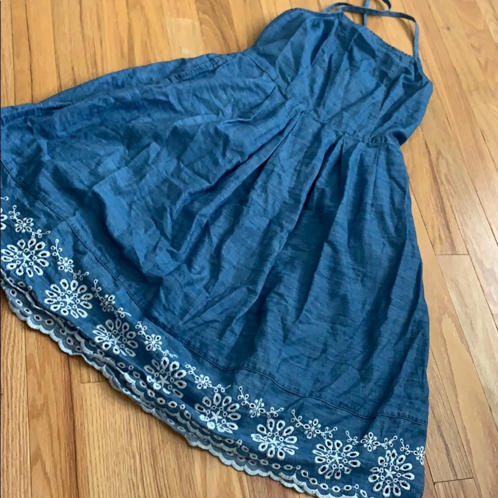 Jean colored dress